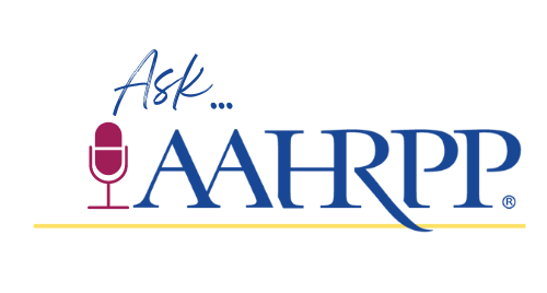 Image for Ask AAHRPP January 2023 Webinar